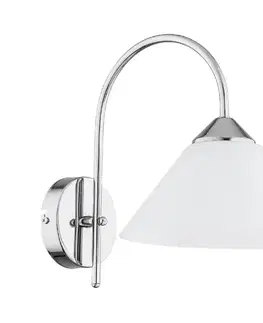 Svietidlá  Nástenná lampa TAPER 1xE27/15W/230V lesklý chróm 25510