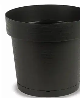 Záhrada Kvetináč Melrose Glamour 25x24h 6,7lt Antracit Mga25