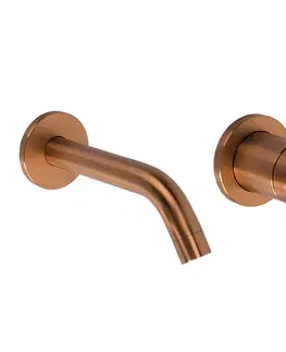 Kúpeľňové batérie REA - Podomietková umývadlová batéria Clif Brush Copper REA-B5842