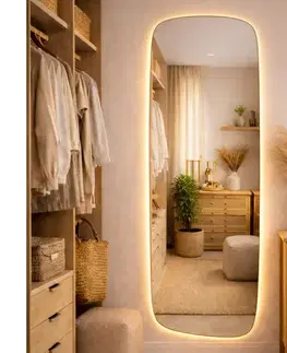 Svietidlá Baltica Design- LED zrkadlo s podsvietením STONE CALM LED/15W/230V 2700K 155x50 cm IP65 5904107933207
