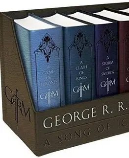 Cudzojazyčná literatúra Game Of Thrones Leather Cloth Box Set - George R. R. Martin