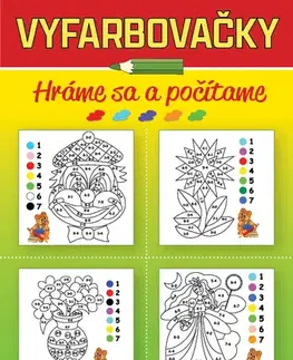 Pre deti a mládež - ostatné Vyfarbovačky - Hráme sa a počítame