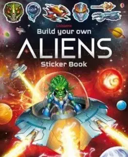 V cudzom jazyku Build Your Own Aliens Sticker Book - Simon Tudhope