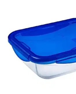 Dózy na potraviny PYREX Dóza na potraviny s tesniacim vekom obdĺžniková, 25x19x7cm, 1,9L, sklo číre PYREX