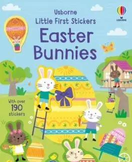 Nalepovačky, vystrihovačky, skladačky Little First Sticker Book Easter Bunnies - Jessica Greenwell,Edward Miller