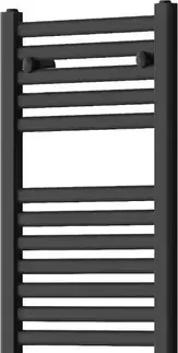 Radiátory do kúpeľne MEXEN - Hades vykurovací rebrík/radiátor 1200 x 400 mm, 465 W, čierna W104-1200-400-00-70