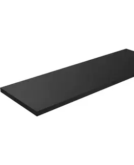 Kúpeľňový nábytok CERANO - Doska pod umývadlo Navira Pro - čierna matná - 160x3,6x46 CER-663106