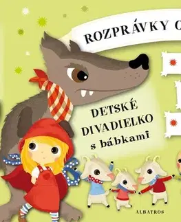 Rozprávky Rozprávky o vlkovi: Detské divadielko s bábkami - Oldřich Růžička,Nguyenová Ľuba Anhová
