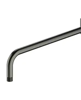 Kúpeľňové batérie OMNIRES - Nástenné sprchové rameno, 40 cm antracyt /AT/ RA01C/KAT