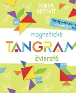 3D, magnetické, priestorové knihy Kniha aktivít magnetické TANGRAMY - Zvieratá