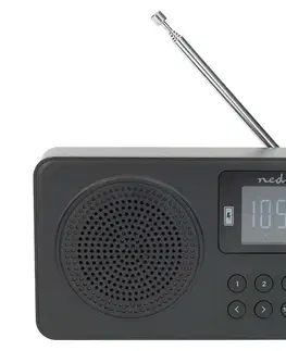 Predlžovacie káble  RDFM2225BK - FM rádio 2W/5V 1900 mAh RDFM2225BK
