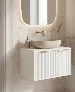 Kúpeľňový nábytok REA - Kúpeľňová skrinka pod umývadlo Core 60cm White REA-M0400
