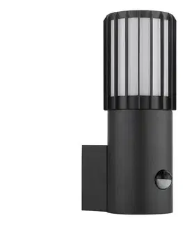 Svietidlá Globo 32160S - Vonkajšie nástenné svietidlo so senzorom MERVIN 1xE27/15W/230V IP54 32160S