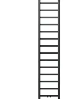 Radiátory do kúpeľne MEXEN - Bolt vykurovací rebrík/radiátor 1800 x 400 mm, 406 W, antracit W126-1800-400-00-66