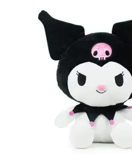 Plyšové a textilné zvieratká BARRADO HELLO KITTY Kuromi plyšová hračka 23cm
