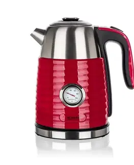 Rýchlovarné kanvice Activer Dvojstenná rýchlovarná kanvica Jumper 1,7 l, červená