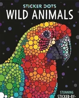 Nalepovačky, vystrihovačky, skladačky Sticker Dots: Wild Animals - Buster Books,Daniela Geremia