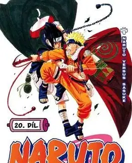 Manga Naruto 20: Naruto versus Sasuke - Kišimoto Masaši