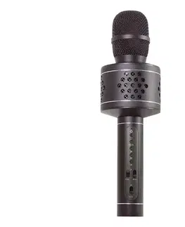 Predlžovacie káble Teddies Karaoke mikrofón 6W/5V 1500 mAh Bluetooth čierny 00850437