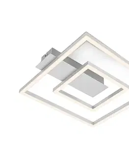 Svietidlá Briloner - LED Stropné svietidlo FRAME LED/22W/230V 3000K 30x32 cm matný chróm 3772-019
