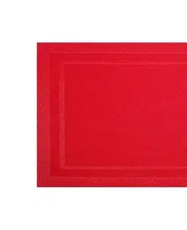 Obrusy Kinekus Prestieranie na stôl, 30x45 cm červené, PVC