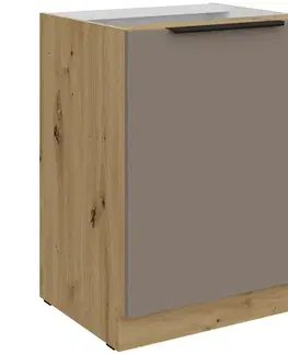Kuchynské skrinky stojace Kuchynská skrinka Aria-Ta/Ar Anti Fingerprint 60d 1f Bb