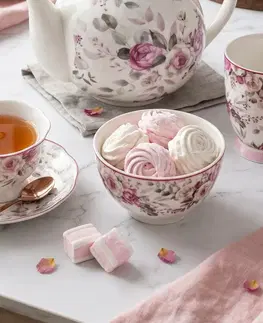 Misky a misy Banquet Keramická miska Rose 13,5 cm, 620 ml
