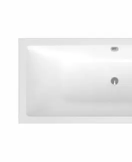 Vane Obdĺžniková vaňa SAT Nora 180x80 cm akrylát ľavá aj pravá SATVNO18080 SATVNO18080