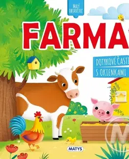 Leporelá, krabičky, puzzle knihy Malý objaviteľ - Farma