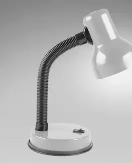 Lampy do spálne Stolná lampa 2028S strieborná
