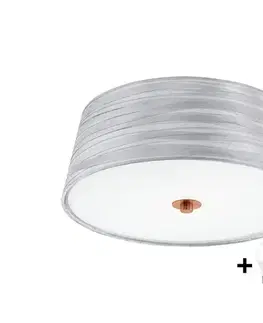 Svietidlá Eglo 32111- LED Stropné svietidlo FONSEA 1 2xE27/9W/230V strieborná/medená EG32111+P5306