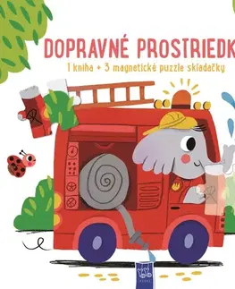 Leporelá, krabičky, puzzle knihy Čo detičky zaujíma...Dopravné prostriedky