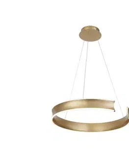 Svietidlá Viokef Lighting LED luster na lanku MARLEN LED/36W/230V zlatý 4340200