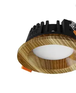 Svietidlá APLED - LED Podhľadové RONDO WOODLINE LED/3W/230V 4000K pr. 9 cm jaseň masív 21275