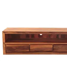 TV stolíky TV stolík Gani 160x50x45 z indického masívu palisander