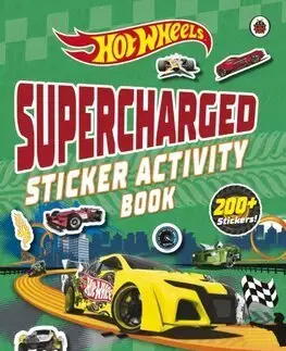 Nalepovačky, vystrihovačky, skladačky Hot Wheels: Supercharged Sticker Activity Book
