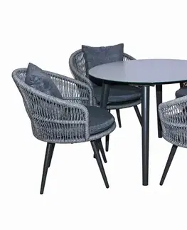 Záhradné jedálenské sety Záhradný jedálenský set 6+1 CONCORD SMALL