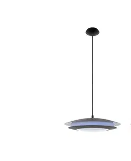 Svietidlá Eglo 33226 - LED RGBW Stmievateľný luster na lanku MONEVA-C LED/27W/230V 33226