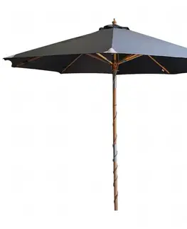 Záhradné slnečníky Záhradný slnečník Fie 300 cm sivý
