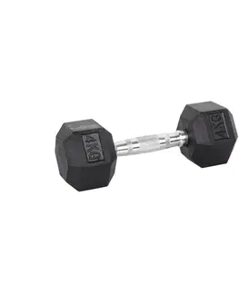 Činky Šesťhranná činka inSPORTline Hexsteel 4 kg