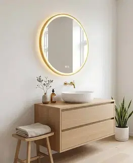 Kúpeľňové zrkadlá REA - Zrkadlo LED 50cm MMJ HOM-02500