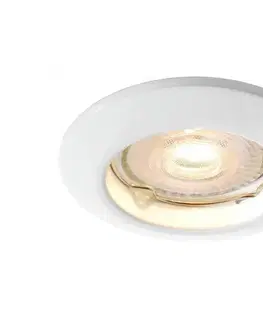 Svietidlá Deko-Light 120017 - Podhľadové svietidlo RUND 1xGU5,3-MR16/35W/12V biela 120017