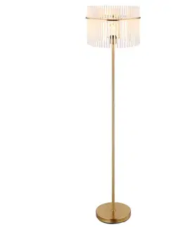 Moderné lampy do obývačky Luster 15698SM Gold LP1