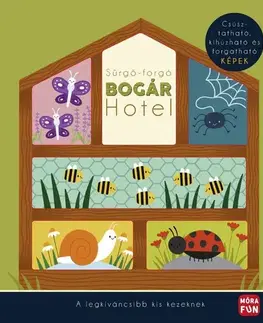 Leporelá, krabičky, puzzle knihy Sürgő-forgó bogárhotel