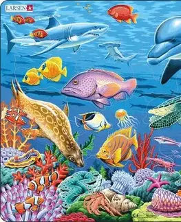 LARSEN puzzle Larsen Puzzle Puzzle Koralový svet Larsen FH29-ZZ
