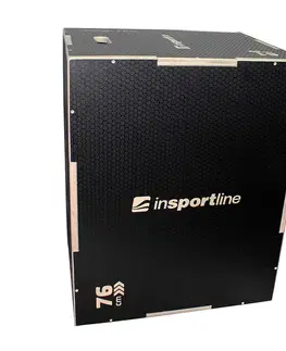 Ostatné fitness náradie Plyometrická debna inSPORTline 3-High Lite 76x61x51cm
