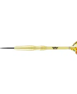 Šípky Bull's Bear Brass Steel hladká mosadz - 20 g