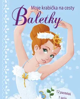 Nalepovačky, vystrihovačky, skladačky Baletky - Moje krabička na cesty