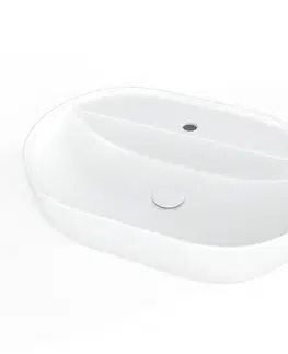 Umývadlá Umývadlo na dosku SAT Infinitio 60x40 cm mat bez prepadu SATINF6040M SATINF6040M