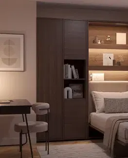 Postele Dig-net nábytok Sklápacia posteľ Lenart BED CONCEPT BC-03 dub dunin | 90 x 200 cm
